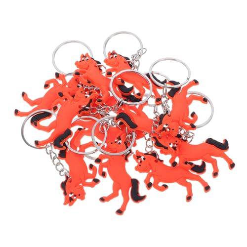 iplusmile Tierischer Schlüsselanhänger Thema Spaß Schlüsselbund Party Schlüsselanhänger Pferdehandtaschenanhänger Schlüsselanhänger Tier Tierschlüsselkette Pvc von iplusmile