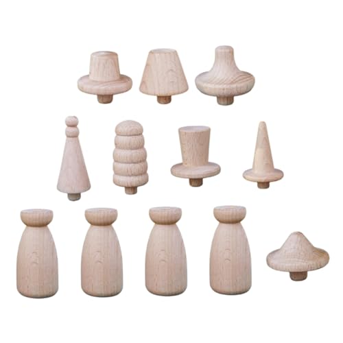 iplusmile Unbemalte Holzpuppen Teilig mit Austauschbaren DIY Holzfiguren zum Bemalen Glatte Oberfläche Kinderfreundlich Kreative Holzpuppen für Erwachsene iplusmile Unbemalte Holzpuppen Teilig mit Austauschbaren DIY Holzfiguren zum Bemalen Glatte Oberfläche Kinderfreundlich Kreative Holzpuppen für Erwachsene von iplusmile