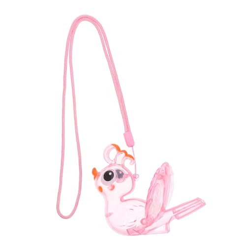 iplusmile Vogelpfeife Vogelgeräusche Vogelrufe Camping Tiergeräusche Outdoor Vogelstimmen für lustige Pfeife Vogelrufer Abs Rosa von iplusmile