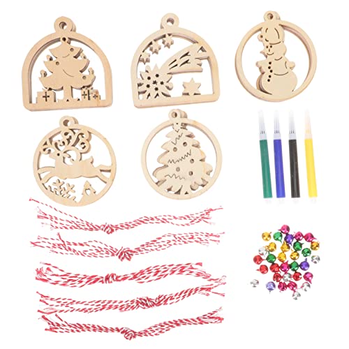iplusmile Weihnachtliche Holzanhänger DIY Holzscheiben Rund Hohl Kreative Xmas Baumschmuck Dekoration für Weihnachtsbaum Kamin Regal Treppengeländer Festliche Weihnachtsdeko iplusmile Weihnachtliche Holzanhänger DIY Holzscheiben Rund Hohl Kreative Xmas Baumschmuck Dekoration für Weihnachtsbaum Kamin Regal Treppengeländer Festliche Weihnachtsdeko von iplusmile