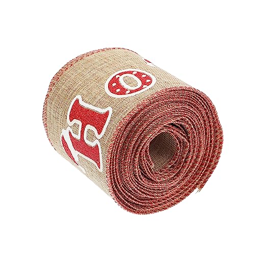 iplusmile Weihnachtliches DIY Geschenkband aus Hochwertigem Leinen Bunt Bedrucktes Auto Wiederverwendbares Dekorationsband für Geschenkverpackung Party und Festtagsdekoration iplusmile Weihnachtliches DIY Geschenkband aus Hochwertigem Leinen Bunt Bedrucktes Auto Wiederverwendbares Dekorationsband für Geschenkverpackung Party und Festtagsdekoration von iplusmile