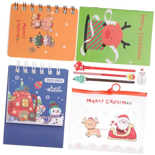 iplusmile Weihnachtliches Gel Pen Kit Teiliges Studentengeschenkset mit Einzigartigem Design Bunte Weihnachtsdrucke Komplettset für Schüler Briefpapier für und Schulklassen von iplusmile