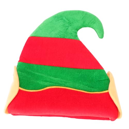 iplusmile Weihnachtself Mütze aus Gold Samt Festliches Cosplay Party Hut Zubehör für Erwachsene und Langlebig nicht Verblassend Perfektes Weihnachtskostüm Accessoire von iplusmile