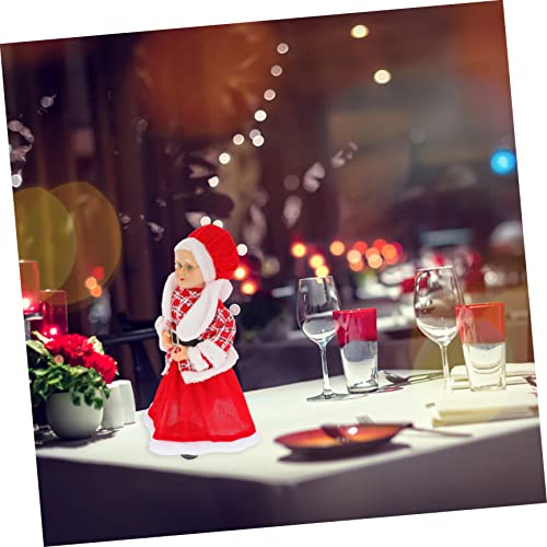 iplusmile Weihnachtsmann Figur Weihnachtsdeko Santa Grandma Puppe Festliche Tischdekoration für Weihnachten Party Schaufenster Ornament iplusmile Weihnachtsmann Figur Weihnachtsdeko Santa Grandma Puppe Festliche Tischdekoration für Weihnachten Party Schaufenster Ornament von iplusmile