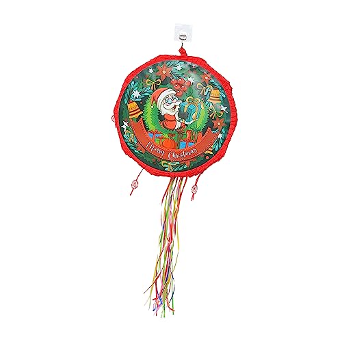 iplusmile Weihnachtsmann Pinata zum Befüllen mit Süßigkeiten Party für Lustiges Zerschlagen Weihnachtsdeko für Geburtstag und von iplusmile