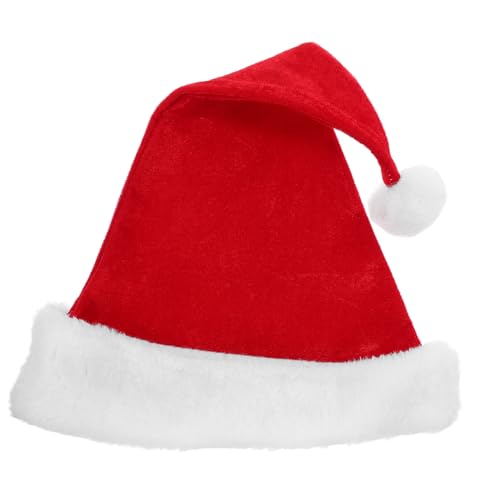 iplusmile Weihnachtsmütze Erwachsene Goldener Samt Santa Hut Festlich Weihnachtsdeko Party Zubehör Für Erwachsene Gemütlich Sicherer Sitz iplusmile Weihnachtsmütze Erwachsene Goldener Samt Santa Hut Festlich Weihnachtsdeko Party Zubehör Für Erwachsene Gemütlich Sicherer Sitz von iplusmile