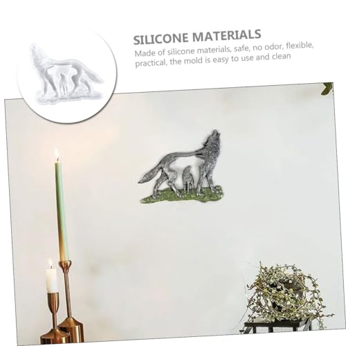 iplusmile Wolf Silikonform Epoxidharz Gießform Flexibel Reißfest Langlebig DIY Wanddeko Wolf Ornament Herstellung iplusmile Wolf Silikonform Epoxidharz Gießform Flexibel Reißfest Langlebig DIY Wanddeko Wolf Ornament Herstellung von iplusmile