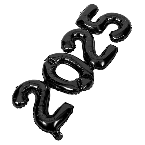 iplusmile Zahlen Folienballons Schwarz Dekorative Party Supplies für Silvester und Abschlussfeier Langlebige Materialqualität als Fotorequisite und Partydekoration iplusmile Zahlen Folienballons Schwarz Dekorative Party Supplies für Silvester und Abschlussfeier Langlebige Materialqualität als Fotorequisite und Partydekoration von iplusmile
