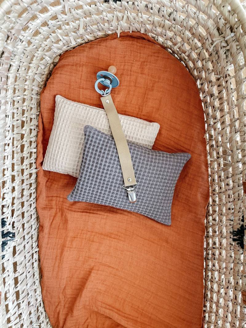 Baby Geschenk Zirbenkissen Baumwolle von irmaundben