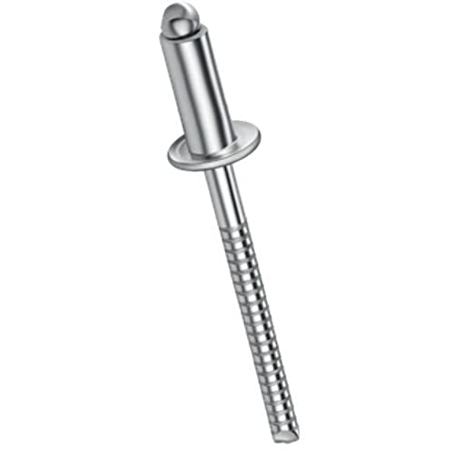 irsa24 25 STK. Blindnieten Nieten Edelstahl A2/A2 Flachkopf (5.0 x 08 mm) von irsa24