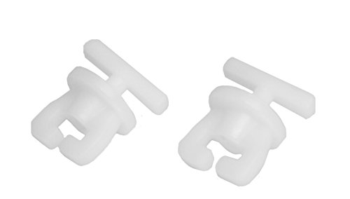 Gardinenstopper/Gardinenfeststeller für Gardinenschienen und Innenlaufgardinenstangen, 2 er Set Gardinenstopper/Gardinenfeststeller für Gardinenschienen und Innenlaufgardinenstangen, 2 er Set von iso-design