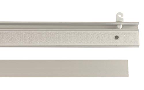 Paneelwagen 57 cm silber aus Aluminium für Gardinenschienen - Set 1-10 für Schiebevorhänge (1 Stück) von iso-design