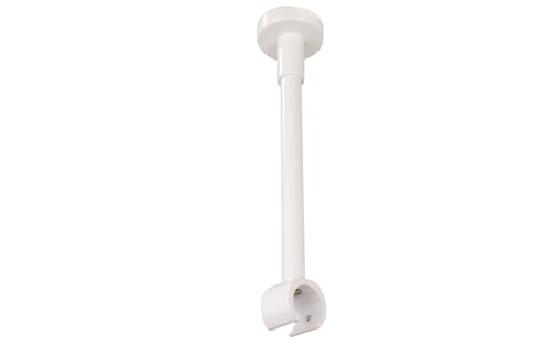 iso-design Deckenträger kürzbar für 20 mm Gardinenstangen aus Metall, Deckenhalter, Deckenmontage, weiß iso-design Deckenträger kürzbar für 20 mm Gardinenstangen aus Metall, Deckenhalter, Deckenmontage, weiß von iso-design