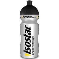 isostar Trinkflasche silber, schwarz 0,5 l von isostar