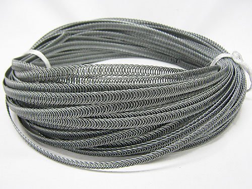 Spiralförmige Metallstäbchen, 9,1 m, Größe 1,27 cm, ohne Abdeckspitzen Spiralförmige Metallstäbchen, 9,1 m, Größe 1,27 cm, ohne Abdeckspitzen von item4ever