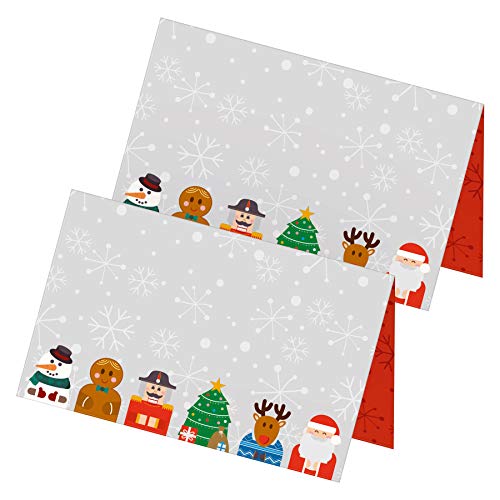 itenga 24x Tischkarten Motiv Weihnachtsbande Weihnachten Aufsteller Namensschild Platzkarte Figuren Schneemann Tannenbaum Nussknacker Lebkuchenmann Nikolaus Rentier itenga 24x Tischkarten Motiv Weihnachtsbande Weihnachten Aufsteller Namensschild Platzkarte Figuren Schneemann Tannenbaum Nussknacker Lebkuchenmann Nikolaus Rentier von itenga