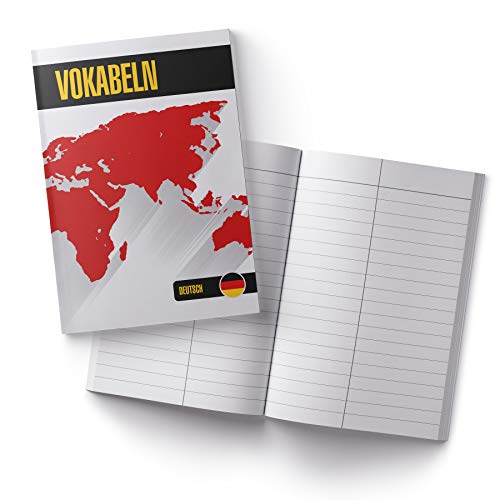 itenga Vokabelheft Deutsch Schule Schulbedarf Notizbuch Lernen Vokabeln Fremdsprache DIN A5 itenga Vokabelheft Deutsch Schule Schulbedarf Notizbuch Lernen Vokabeln Fremdsprache DIN A5 von itenga