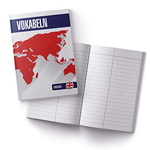itenga Vokabelheft Englisch Schule Schulbedarf Notizbuch Lernen Vokabeln Fremdsprache DIN A5 itenga Vokabelheft Englisch Schule Schulbedarf Notizbuch Lernen Vokabeln Fremdsprache DIN A5 von itenga