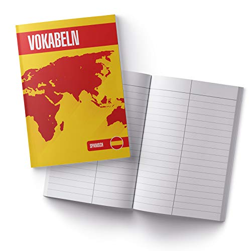 itenga Vokabelheft Spanisch Schule Schulbedarf Notizbuch Lernen Vokabeln Fremdsprache DIN A5 itenga Vokabelheft Spanisch Schule Schulbedarf Notizbuch Lernen Vokabeln Fremdsprache DIN A5 von itenga