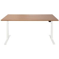 ith möbel EasyT elektrisch höhenverstellbarer Schreibtisch kirschbaum rechteckig, T-Fuß-Gestell weiß 160,0 x 80,0 cm ith möbel EasyT elektrisch höhenverstellbarer Schreibtisch kirschbaum rechteckig, T-Fuß-Gestell weiß 160,0 x 80,0 cm von ith möbel