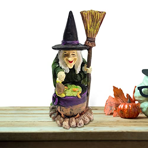 itrimaka Halloween-Hexe-Verzierungen | Zauberer- und Hexenfiguren | Sand-Tischdekorationen, Desktop-Ornament für Halloween-Partys, Halloween-Dekoration für den Innenbereich itrimaka Halloween-Hexe-Verzierungen | Zauberer- und Hexenfiguren | Sand-Tischdekorationen, Desktop-Ornament für Halloween-Partys, Halloween-Dekoration für den Innenbereich von itrimaka