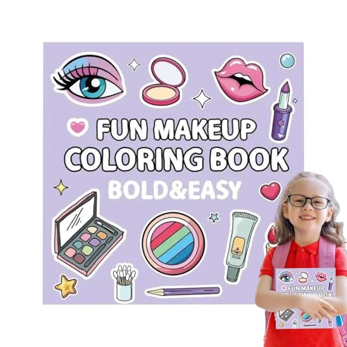 itrimaka Malbücher für Kinder – Mädchen-Kosmetik-Bilderbücher, Vorschulbedarf, 40 Blatt Malvorlagen, inklusive einfacher und großer Illustrationen für die Schule und Zuhause itrimaka Malbücher für Kinder – Mädchen-Kosmetik-Bilderbücher, Vorschulbedarf, 40 Blatt Malvorlagen, inklusive einfacher und großer Illustrationen für die Schule und Zuhause von itrimaka