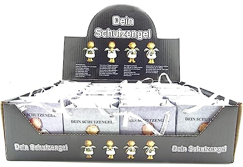 itsisa Schutzengel in der Tüte (1 Box = 24 Stück) - kleine Glücksbringer,Engel, Kinder, Gastgeschenk Taufe, Konfirmation, Kommunion von itsisa