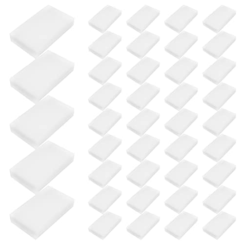 ivamulie Reinigungsschwämme Radiergummi – 50er Pack für Küche, Möbel, Auto, Leder, umweltfreundlich und anpassbar von ivamulie