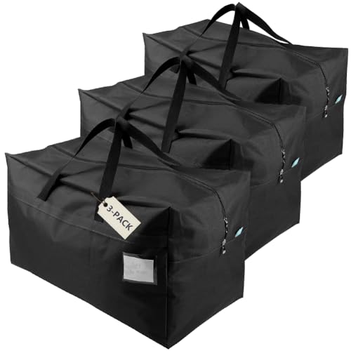 iwill CREATE PRO 3 Stück, 100 l große Ornamente, Festival-Dekorationsartikel, Aufbewahrungstaschen, wie Lichter, Bälle, Geschenkverpackungen, Reisetaschen, Schwarz iwill CREATE PRO 3 Stück, 100 l große Ornamente, Festival-Dekorationsartikel, Aufbewahrungstaschen, wie Lichter, Bälle, Geschenkverpackungen, Reisetaschen, Schwarz von iwill CREATE PRO