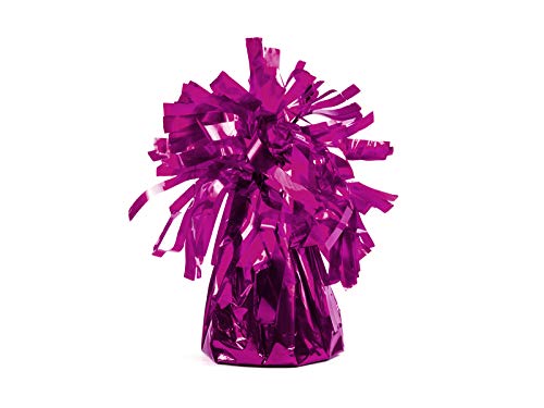 jakopabra Ballongewicht in metallic Folie 130g (Dunkles pink) von jakopabra