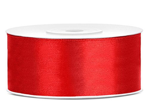 Satinband Dekoband 25 mm breit, Rot, 0.6 Satinband Dekoband 25 mm breit, Rot, 0.6 von jakopabra
