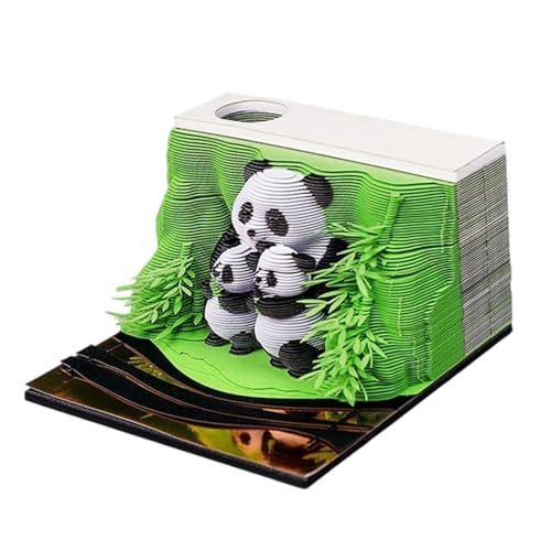 3D Panda Kalender 2026, 3D Kalender 2026 Abreißen Papierskulptur Kalenders Abreißblock Tischkalender Notizblock Tischdekoration Für Aufzeichnen, Planen Und Verfolgen 3D Panda Kalender 2026, 3D Kalender 2026 Abreißen Papierskulptur Kalenders Abreißblock Tischkalender Notizblock Tischdekoration Für Aufzeichnen, Planen Und Verfolgen von jamgeery