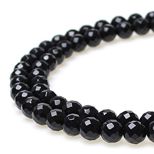 jartc Perlen Für Energie Armbänder Yoga Armband Armband DIY Natürliche 64 Facettiert Schwarzer Achat 45 Stück, 34 CM, 8 mm jartc Perlen Für Energie Armbänder Yoga Armband Armband DIY Natürliche 64 Facettiert Schwarzer Achat 45 Stück, 34 CM, 8 mm von jartc