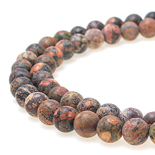 jartc Perlen Für Energie Armbänder Yoga Armband Armband DIY Natürliche Perlen Leopardenfell Stein 95 Stück, 34 CM, 4 mm jartc Perlen Für Energie Armbänder Yoga Armband Armband DIY Natürliche Perlen Leopardenfell Stein 95 Stück, 34 CM, 4 mm von jartc