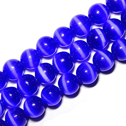 jartc Perlen Für Energie Armbänder Yoga Armband Armband DIY Perlen Marineblau Blau Katzenauge Stein 32 Stück, 34 cm, 12 mm jartc Perlen Für Energie Armbänder Yoga Armband Armband DIY Perlen Marineblau Blau Katzenauge Stein 32 Stück, 34 cm, 12 mm von jartc