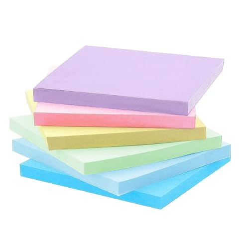 jatimdotin 300 Blatt Farbige Haftnotizen, 76 x 76 mm Selbstklebende Klebezettel, Quadrat Haftnotizen, 6 Lichtfarbe Page Marker für Erinnerung Checkliste oder To Do jatimdotin 300 Blatt Farbige Haftnotizen, 76 x 76 mm Selbstklebende Klebezettel, Quadrat Haftnotizen, 6 Lichtfarbe Page Marker für Erinnerung Checkliste oder To Do von jatimdotin
