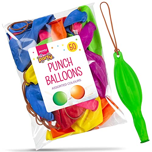 Unbeschwerter Partyspaß. 70 Große 30-Zentimeter Luftballons, Punchingball in Premiumqualität | Ideal für Give-Away-Tüten von jaunty partyware