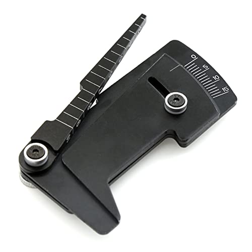 jayzee 1 StüCk Metall Sturz Messer & HöHenmesser Werkzeug/Lineal für Einstellen HöHe und des Felgen Sturzes RC Modell,Schwarz jayzee 1 StüCk Metall Sturz Messer & HöHenmesser Werkzeug/Lineal für Einstellen HöHe und des Felgen Sturzes RC Modell,Schwarz von jayzee