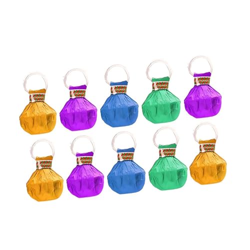 10 x bunte Konfetti-Druckknöpfe, geeignet für Geburtstagspartys, Hochzeiten, Feiern und Festivals von jdstty