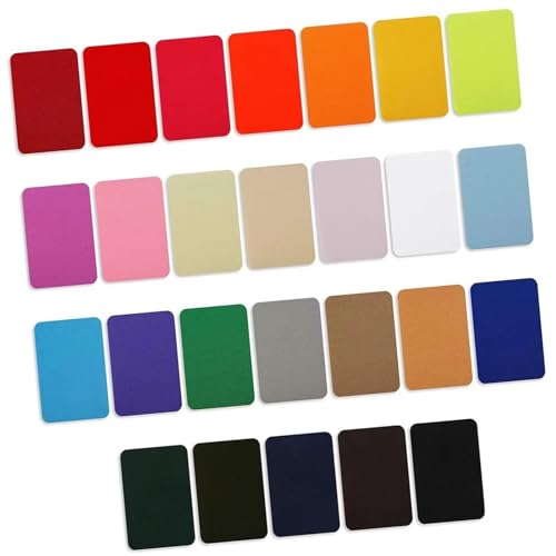 26 Stück Jeans-Flicken in 26 Farben, zum Aufbügeln innen und außen, stärkster Klebstoff für Jeans, Reparatur, Kleidung, Dekoration 26 Stück Jeans-Flicken in 26 Farben, zum Aufbügeln innen und außen, stärkster Klebstoff für Jeans, Reparatur, Kleidung, Dekoration von jdstty