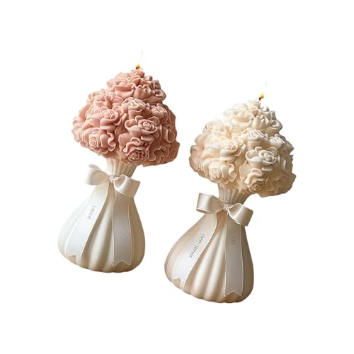 3D-Rosenstrauß-Silikonformen, Blumenformen, Ornament, Epoxidharz, Gipsformen zur Herstellung von jdstty