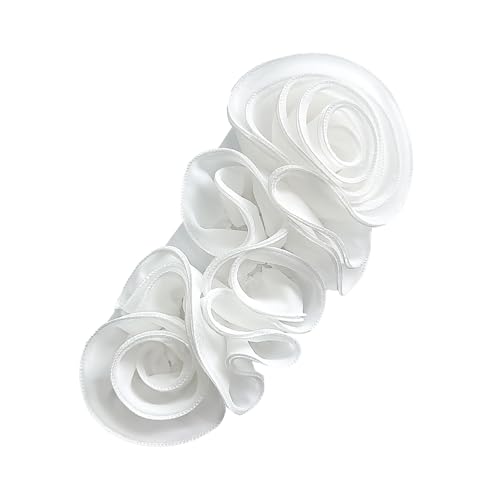 Blumen-Applikationen, handgefertigt, für Tanzkostüme, Rüschenränder, 3D-Blumenaufnäher, zum Aufnähen Blumen-Applikationen, handgefertigt, für Tanzkostüme, Rüschenränder, 3D-Blumenaufnäher, zum Aufnähen von jdstty