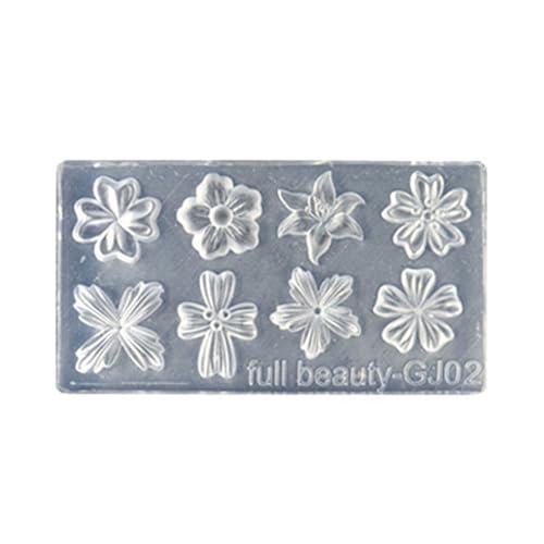 Blumen-Harz-Form für Nägel, Kunstdekorationen, Schmuck, Gussteile für Epoxidharz, Ohrringe, Halsketten, Anhänger, Harz von jdstty