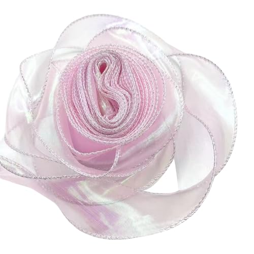 Buntes Blumen-Bastelband für handgefertigte Projekte, Geschenkband für Hochzeitsplaner und handgefertigte Kreationen von jdstty