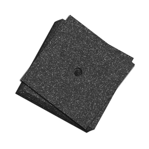 Packung mit 10 eleganten glitzernden Kartons für Abschlussfeiern, Basteldekorationen, Hutverzierungen, Bastelmaterialien von jdstty
