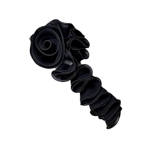 Polyester-Blumen-Stickerei-Aufnäher, einzigartig, stilvoll, handgefertigt, für anspruchsvolle Kleidungsverzierungen von jdstty