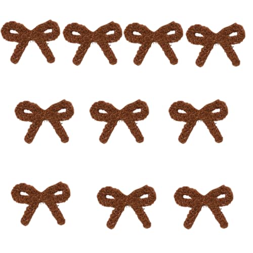 Set mit 10 Schleifen-Applikationen, Häkelgarn, Applikationen, zum Aufnähen, für Kleidung, Kleid, Jeans Set mit 10 Schleifen-Applikationen, Häkelgarn, Applikationen, zum Aufnähen, für Kleidung, Kleid, Jeans von jdstty