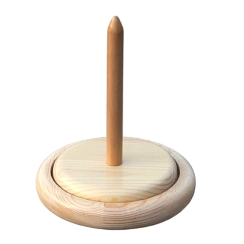 jdstty Rotierender Holzgarnhalter Holzgarn Spulenstand Desktop Garnspender Für Anfänger Stricken Und Häkelprojekt Für Erwachsene jdstty Rotierender Holzgarnhalter Holzgarn Spulenstand Desktop Garnspender Für Anfänger Stricken Und Häkelprojekt Für Erwachsene von jdstty