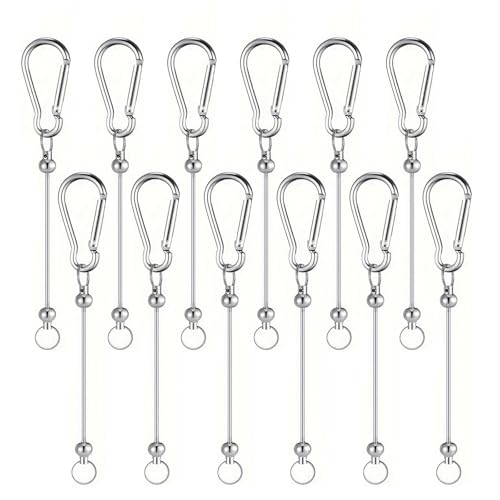 jdstty Silberperlenschlüsselkette Für Anhänger 12pcs Perlenkettenstockstange Schlüsselbundzubehör Für DIYS Handwerksschmuck Herstellen jdstty Silberperlenschlüsselkette Für Anhänger 12pcs Perlenkettenstockstange Schlüsselbundzubehör Für DIYS Handwerksschmuck Herstellen von jdstty