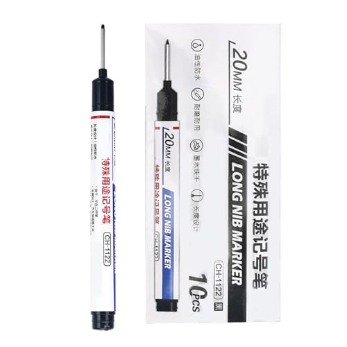 10 Stcs Tief Lochmarker Stift 20mm 20 Mm Tief Erreichen Marker Ölbasis Carpenter Wasserdichte Nibs 10 Stcs Tief Lochmarker Stift 20mm 20 Mm Tief Erreichen Marker Ölbasis Carpenter Wasserdichte Nibs von jebyltd